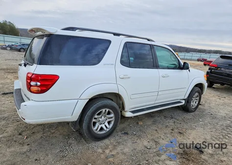 2004 Toyota Sequoia Limited from USA, damaged, VIN 5TDBT48AX4S228823